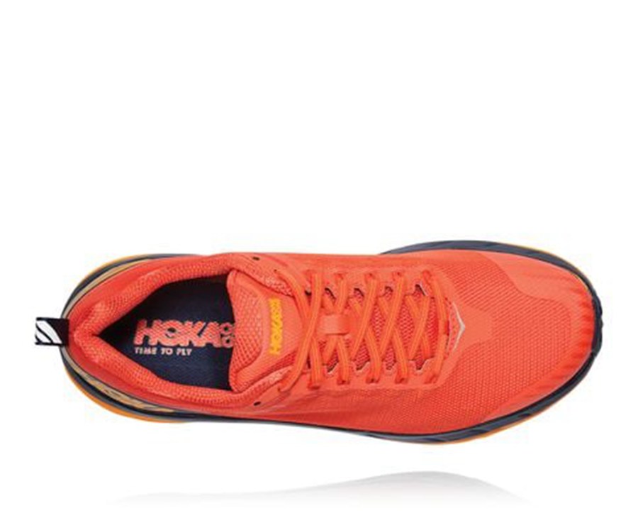 Hoka Australia One One Challenger ATR 5 - Mens Trail Shoes Red - VULEW-2540